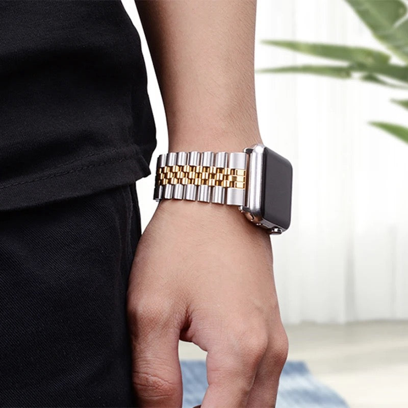 Elegant Stainless Steel Watch Band