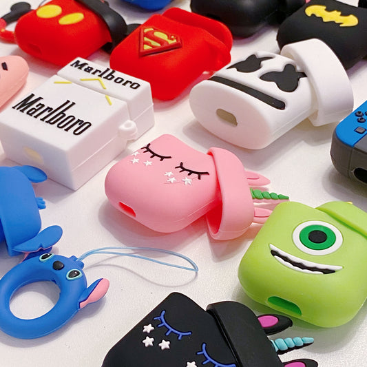 Cute 3D Airpods Character Cases