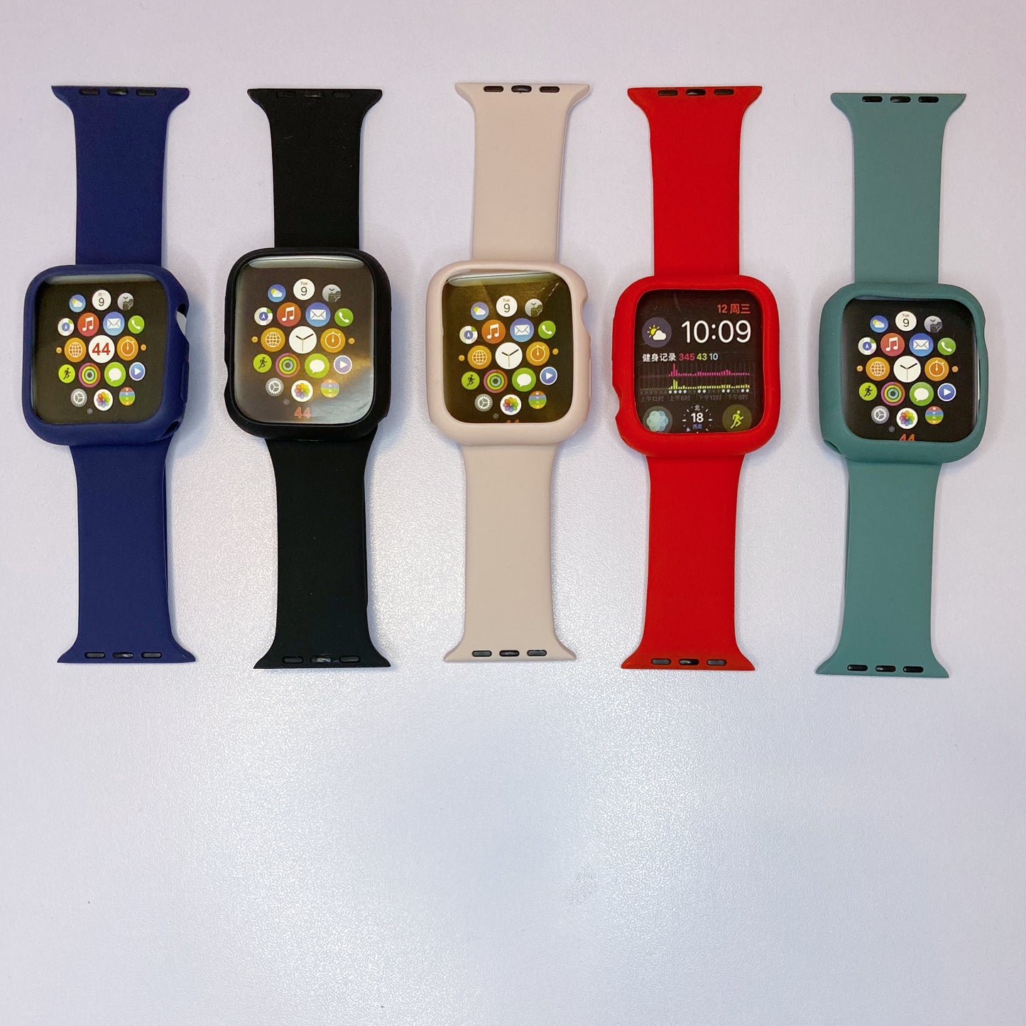 Colored Watch Case TPU for Apple Watch